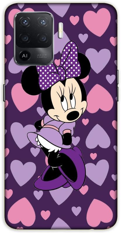 iprinto Back Cover for Oppo F19 Pro, Oppo A94 mickey mouse Back Cover  (Multicolor, Hard Case)
