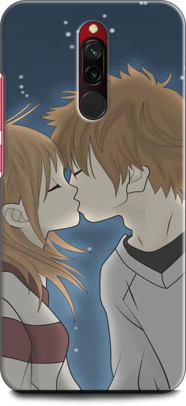 Wall Art Back Cover for Redmi 8 GIRL, BOY,LOVE BOY GRIL, ANIME, KIDS, LOVE  (Multicolor, Dual Protection, Pack of: 1)