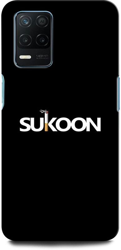 ORBIQE Back Cover for Realme 9 5G SE SUKOON, ALONE, HAPPINESS, LOVE  (Multicolor, Hard Case, Pack of: 1)