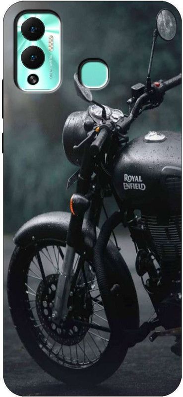 iprinto Back Cover for Infinix HOT 12 Play, X6816C Royal Enfield Automobile Back Cover  (Multicolor, Hard Case, Pack of: 1)