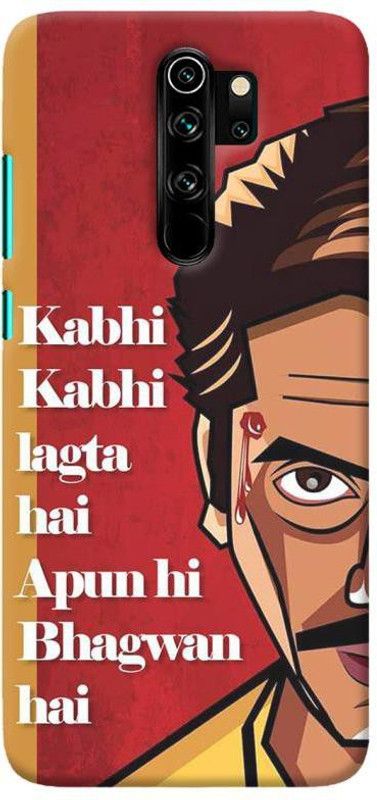 NDCOM Back Cover for Redmi Note 8 Pro Kabhi Kabhi Lagta Apun Hi Bhagwaan Hai Sacred Games Printed  (Multicolor, Hard Case, Pack of: 1)