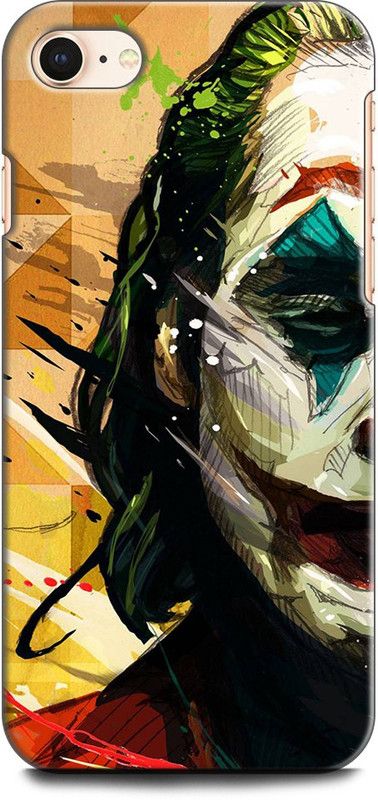 KEYCENT Back Cover for APPLE iPhone 7 JOKER, DARK KNIGHT, BATMAN, DC COMIC, JOKER FACE  (Multicolor, Shock Proof, Pack of: 1)