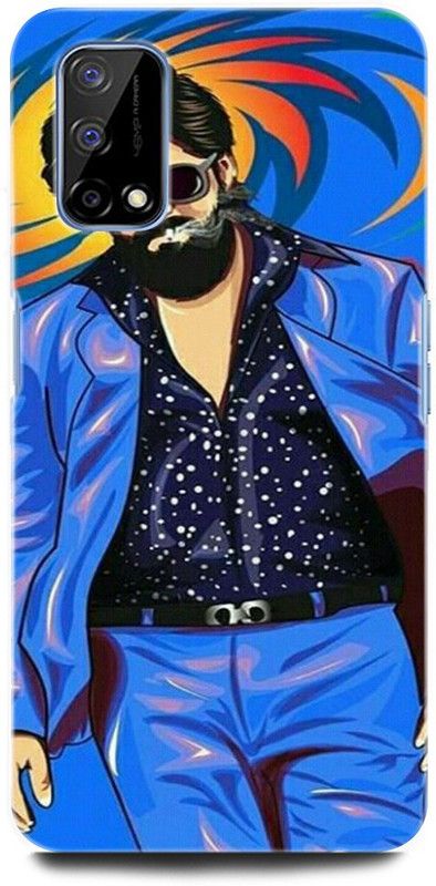 INTELLIZE Back Cover for Realme Narzo 30 Pro RMX2117 YASH, KGF, KF2, SOUTH STAR, TOLLYWOOD ACTOR  (Multicolor, Hard Case, Pack of: 1)