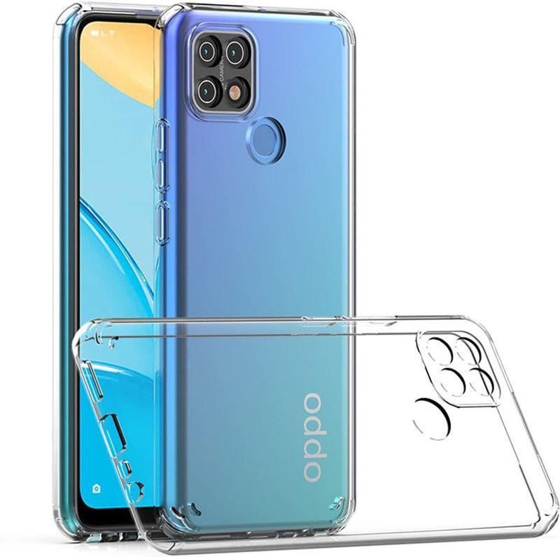 TEQTO Back Cover for Oppo A15  (Transparent, Flexible, Pack of: 1)