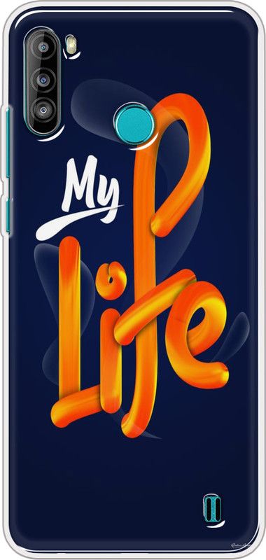 Appcityprint Back Cover for Lava Z6  (Blue, Grip Case, Silicon)