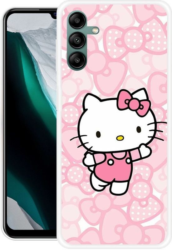 KLC Back Cover for Samsung Galaxy A04s, Samsung A04s  (Pink, White, Grip Case, Silicon)