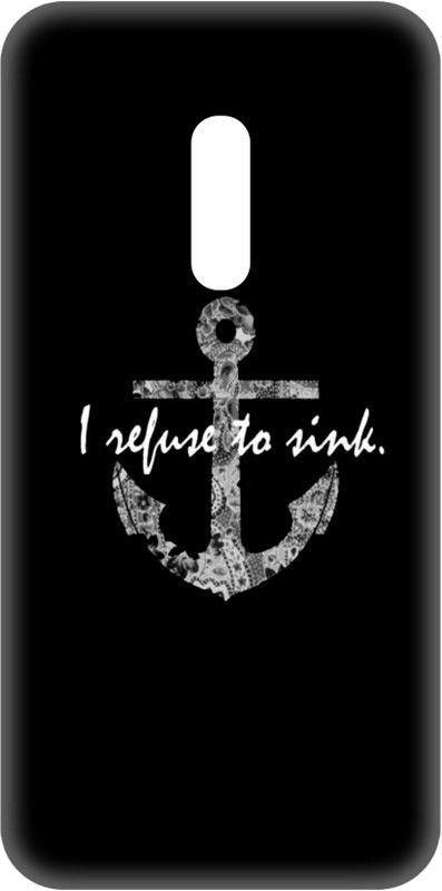 Smutty Back Cover for Realme X, RMX1901, RMX1903 - Anchor Print  (Multicolor, Hard Case, Pack of: 1)