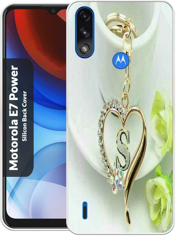 RJ14 (Online) Back Cover for MOTOROLA E7 Power  (Multicolor, Grip Case, Silicon, Pack of: 1)