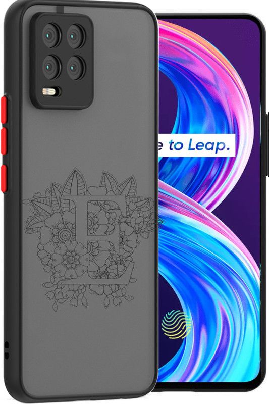 Lilliput Back Cover for Realme 8 PRO, Realme 8  (Black, Matte Finish, Pack of: 1)