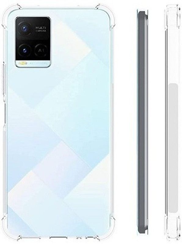 INFINITYWORLD Back Cover for vivo Y21G  (Transparent, Shock Proof, Silicon, Pack of: 1)