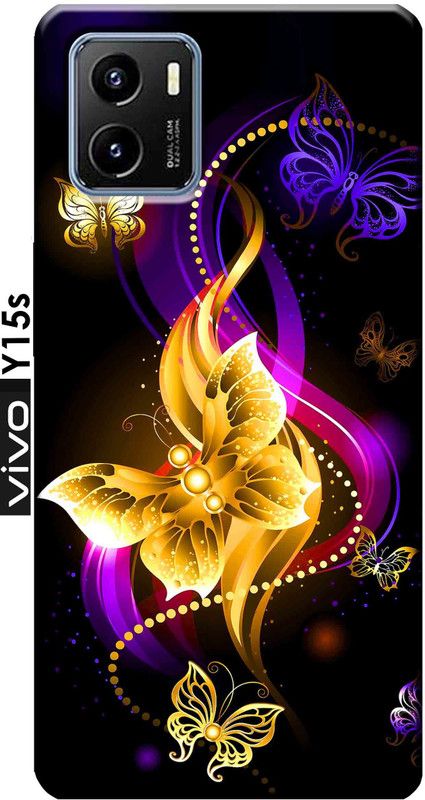 RDcon Back Cover for Vivo Y15S 2589  (Multicolor, Grip Case, Silicon)