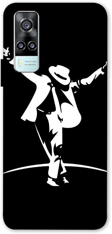 Upshot Back Cover for Vivo Y31  (Black, Grip Case, Silicon, Pack of: 1)