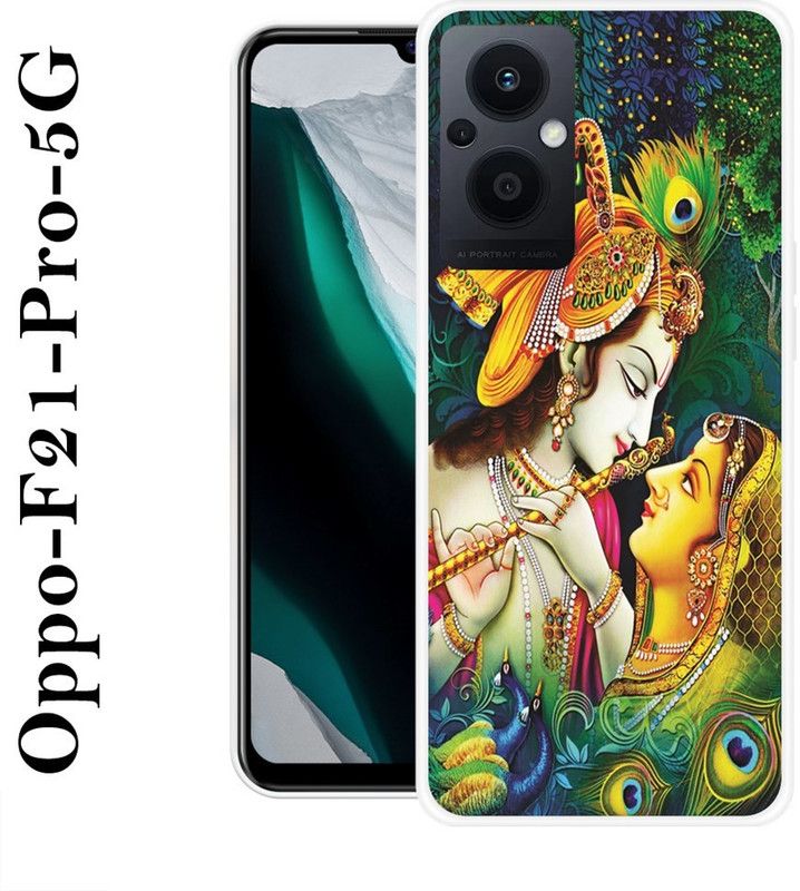 JATLAND Back Cover for Oppo F21 Pro 5G  (Multicolor, Silicon)