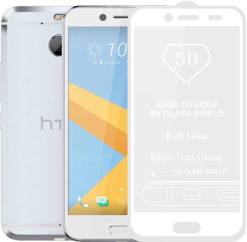 CASE CREATION Edge To Edge Tempered Glass for HTC 10 evo (2017)  (Pack of 1)