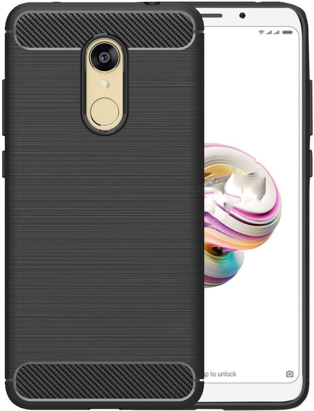 Instyle Back Cover for Mi Redmi Note 5  (Black, Pack of: 1)