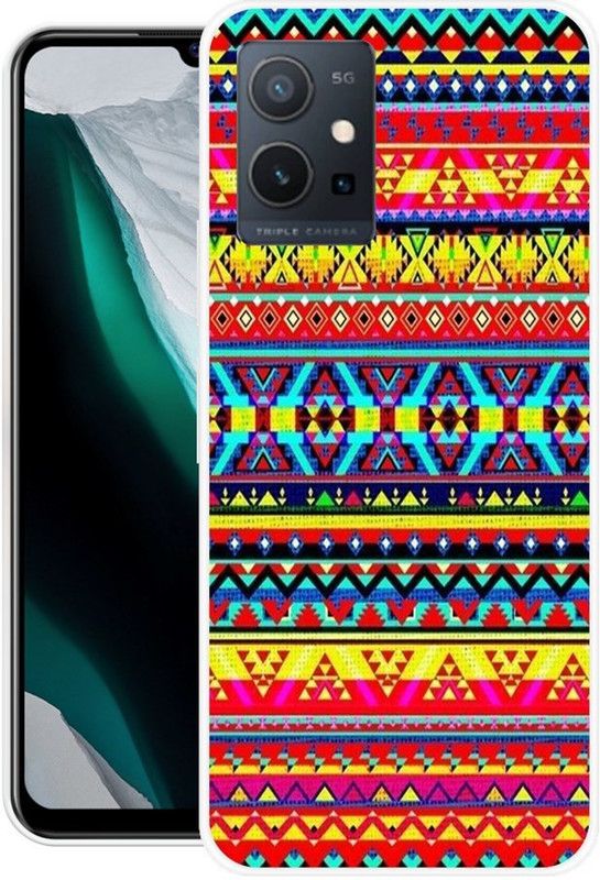 Krtagy Back Cover for Vivo Y75 5G  (Multicolor, Dual Protection, Silicon, Pack of: 76)