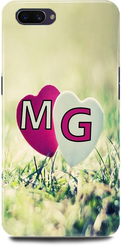 MP ARIES MOBILE COVER Back Cover for OPPO A1K, CPH1923,M Loves G Name,M Name, G Letter, Alphabet,M Love G NAME  (Multicolor, Hard Case, Pack of: 1)