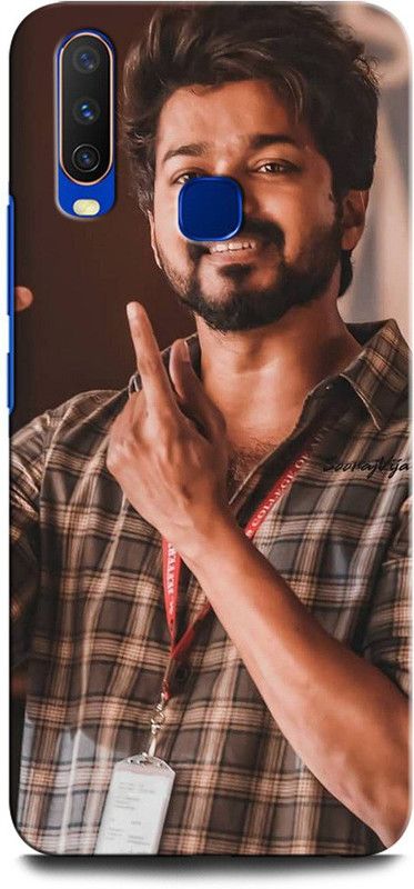 GRAFIQE Back Cover for Vivo Y12 1904/PD1901EF_EX VIJAY, ACTOR, SOUTHHERO, TELUGUSTAR  (Multicolor, Shock Proof, Pack of: 1)
