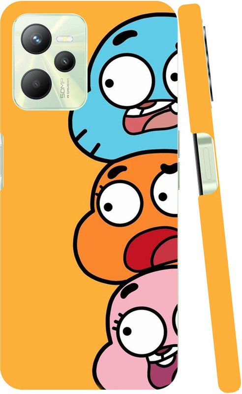 MY COOL CELL Back Cover for REALME C35  (Multicolor, 3D Case, Pack of: 1)