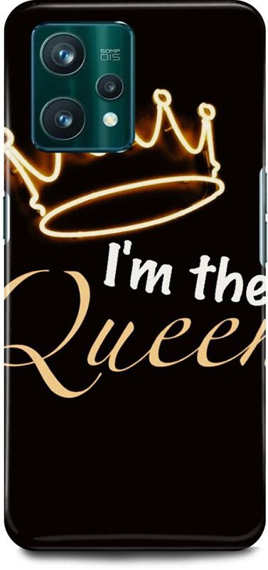 play fast Back Cover for Realme 9 Pro 5G, RMX3471 QUEEN, RANI, PRINCESS  (Brown, Hard Case, Pack of: 1)