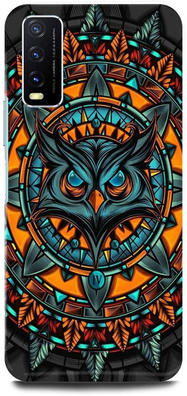 play fast Back Cover for Vivo Y20, V2029 OWL, NIGHT, WATCH, ABEJ, BEOGRAD, TRIPPY  (Multicolor, Hard Case, Pack of: 1)