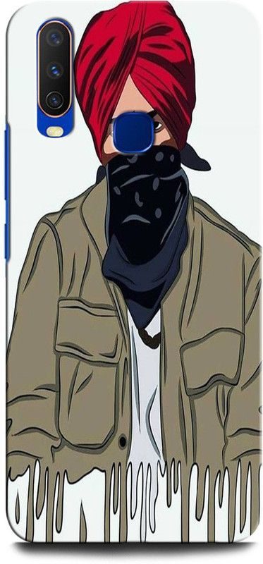 GRAFIQE Back Cover for Vivo Y15 1901 SIDHU MOSE WALA, SINGER, PUNJABI SINGER, RAPPER  (Multicolor, Shock Proof, Pack of: 1)