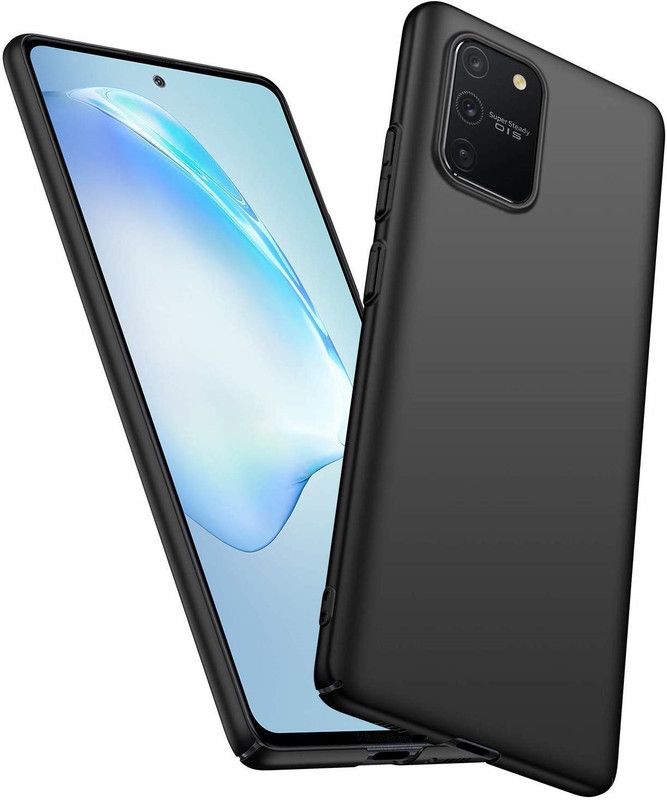BRENZZ Back Cover for Samsung Galaxy S10 Lite  (Black, Shock Proof, Pack of: 1)