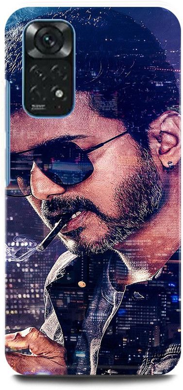 play fast Back Cover for Redmi Note 11S VIJAY, THALAPATHY, SOUTH, ACTOR, HERO, MASTER  (Blue, Hard Case, Pack of: 1)