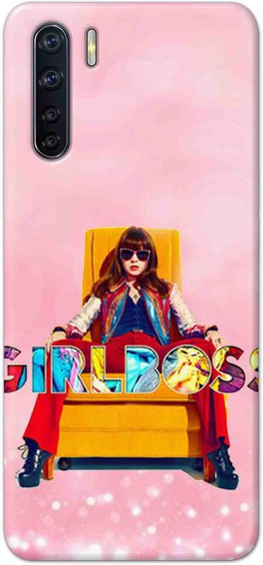Alve Back Cover for OPPO F15  (Pink, Pack of: 1)
