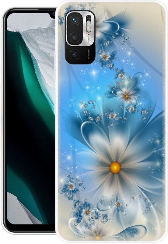 DESILOVE Back Cover for Redmi Note 10T 5G  (Multicolor, Grip Case, Silicon, Pack of: 1)