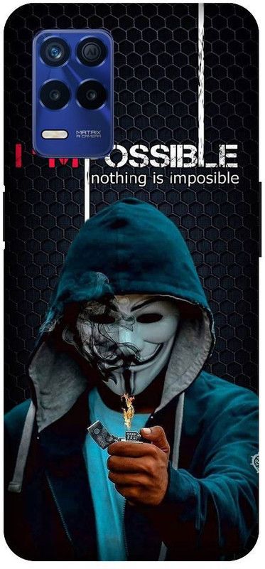 BARMANS Back Cover for Realme 8 5G Anonymous, Hacker, Mask man, mask boy  (Multicolor, Shock Proof, Pack of: 1)