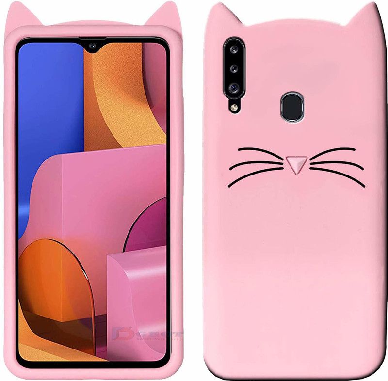 CEL Back Cover for Samsung Galaxy A20s  (Pink, Pack of: 1)