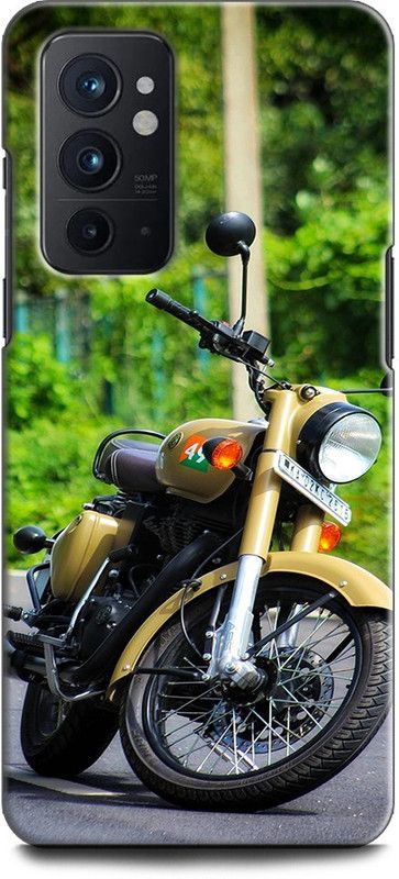 WallCraft Back Cover for OnePlus 9RT 5G BIKE, ROYAL ENFIELD, CLASSIC, BIKE  (Multicolor, Dual Protection, Pack of: 1)