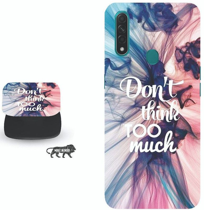 My Swag Back Cover for Oppo A31  (Multicolor, Cases with Holder)