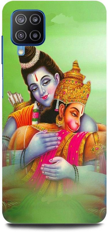 FUGGA Back Cover for SAMSUNG Galaxy M12, HANUMAN, HANUMAN, JI, MARUTI, JAI, BAJRANG, BALI  (Multicolor, Hard Case, Pack of: 1)