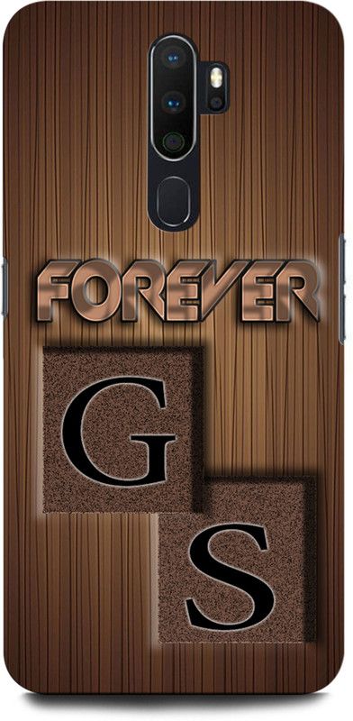 INTELLIZE Back Cover for OPPO A9 2020 GS, G LOVE S, S LOVE G, G LETTER, S LETTER, GS NAME  (Multicolor, Hard Case, Pack of: 1)