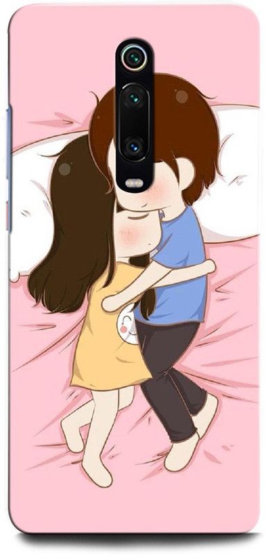 ORBIQE Back Cover for Redmi K20 Pro MZB7753IN GIRL BOY LOVE, ANIME, SWEET COUPLE, TOGETHER, COUPLE SLEEP  (Multicolor, Hard Case, Pack of: 1)