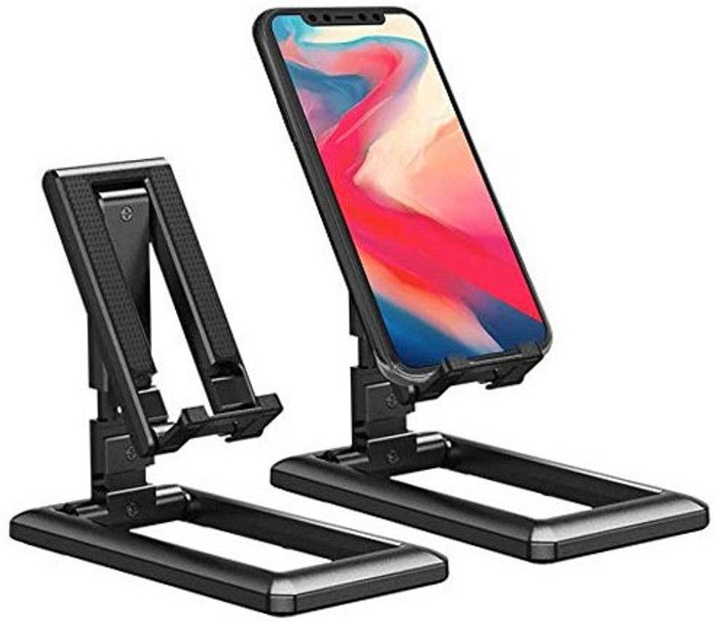 Megaloyalty NEW PRICE Premium Foldable Multi Angle Adjustable Universal Mobile Holder Desktop Stand Mobile Holder