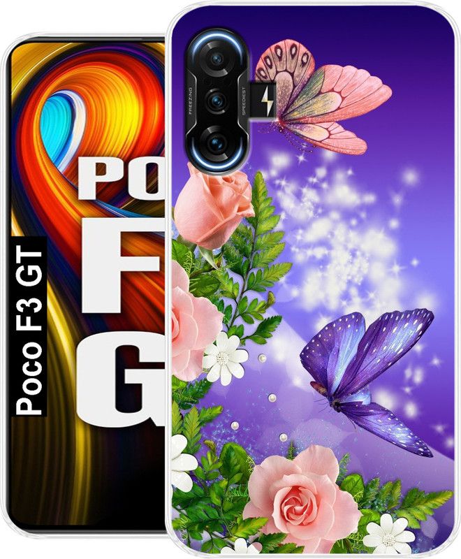 Coolcase Back Cover for Poco F3 GT, Xiaomi Poco F3 GT, Xiaomi Redmi Poco F3 GT 5G  (Multicolor, Grip Case, Silicon)
