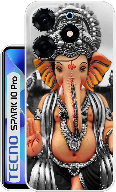 Flipkart SmartBuy Back Cover for Tecno Spark 10 Pro  (Multicolor, Silicon, Pack of: 1)