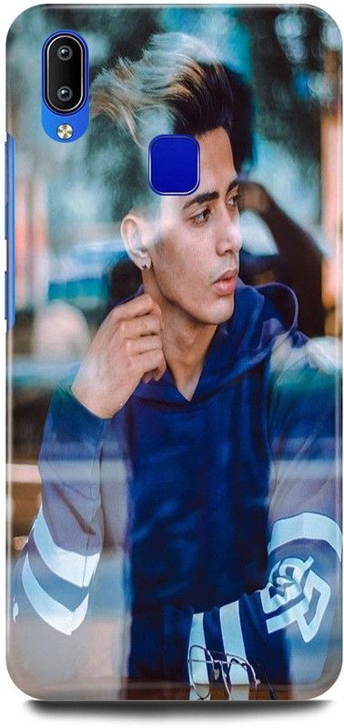 JUGGA Back Cover for Vivo Y91, 1811, DANISH, ZEHAN, TIKTOKER, FAMOUS, MODEL  (Blue, Hard Case, Pack of: 1)