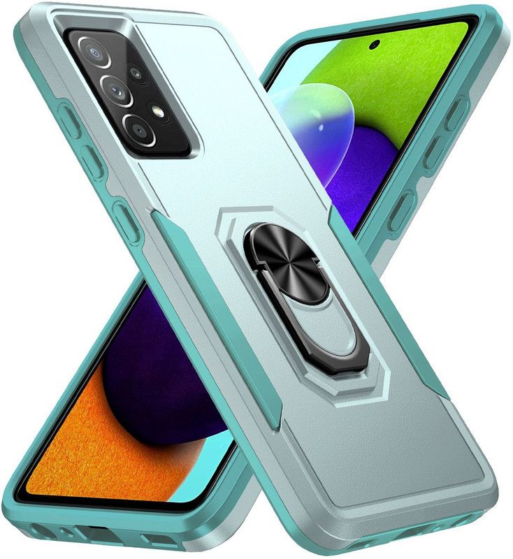 Bepak Back Cover for Samsung Galaxy A72  (Green, Dual Protection, Pack of: 1)