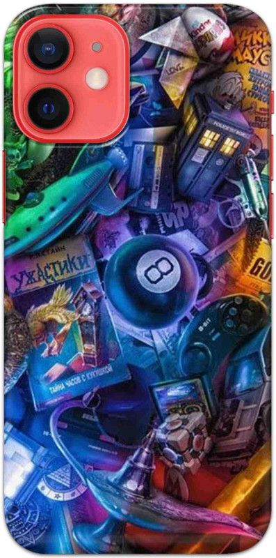 NDCOM Back Cover for iPhone 12 Loot Box Printed  (Multicolor, Hard Case, Pack of: 1)