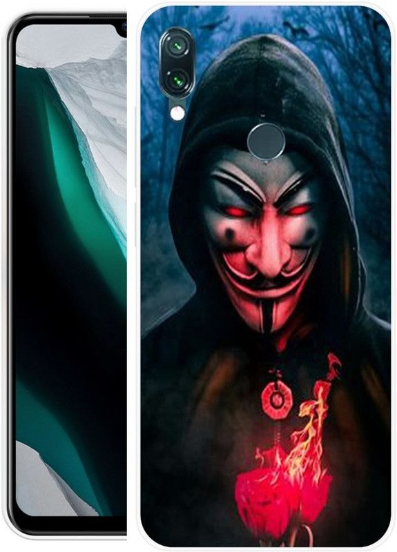 Ghanta Walaj Back Cover for Redmi Note 7  (Multicolor, Flexible, Silicon, Pack of: 1)