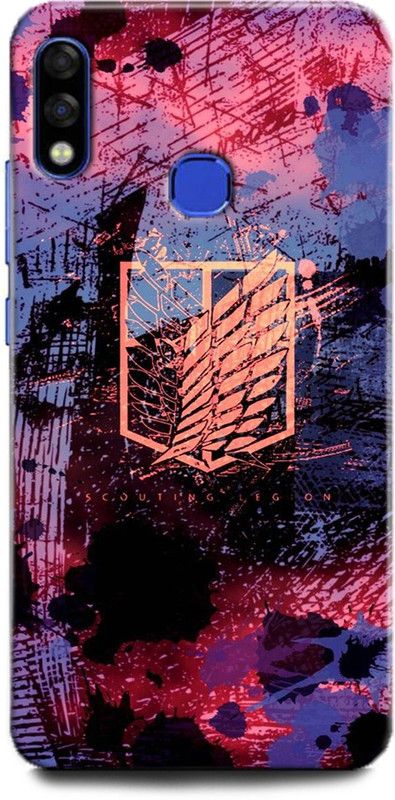 INDICRAFT Back Cover for Infinix Hot 7, X625C ANIME, AOT, ART, TEXTURE, ABSTRACT, COLORFUL, WALL  (Multicolor, Hard Case, Pack of: 1)