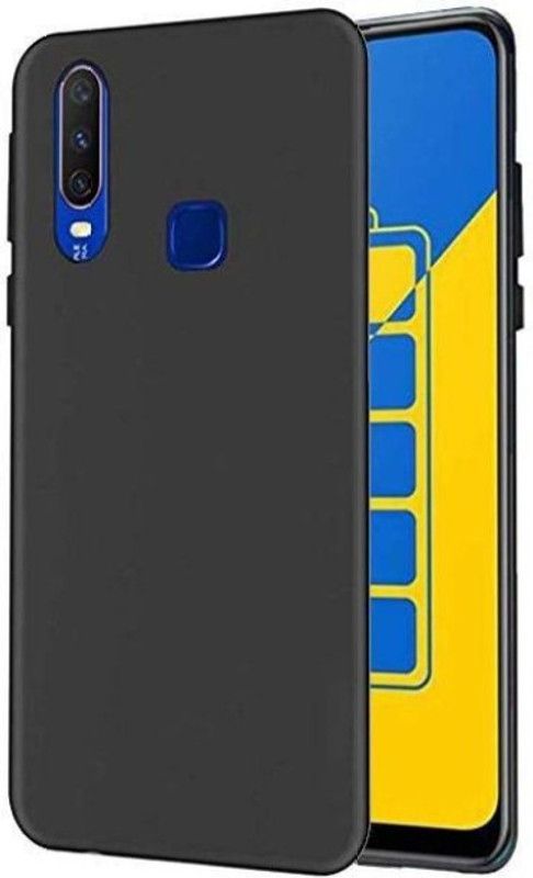 srskt case Back Cover for Vivo Y12, Vivo Y15, Vivo Y17, Vivo Y11, Vivo U10  (Black, Matte Finish, Pack of: 1)