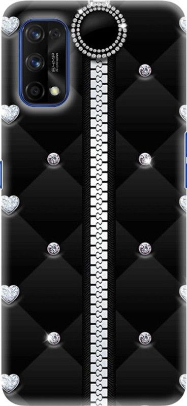 PNBEE Back Cover for Realme 7 Pro, RMX2170 - Zip Pattern Print  (Multicolor, Hard Case, Pack of: 1)