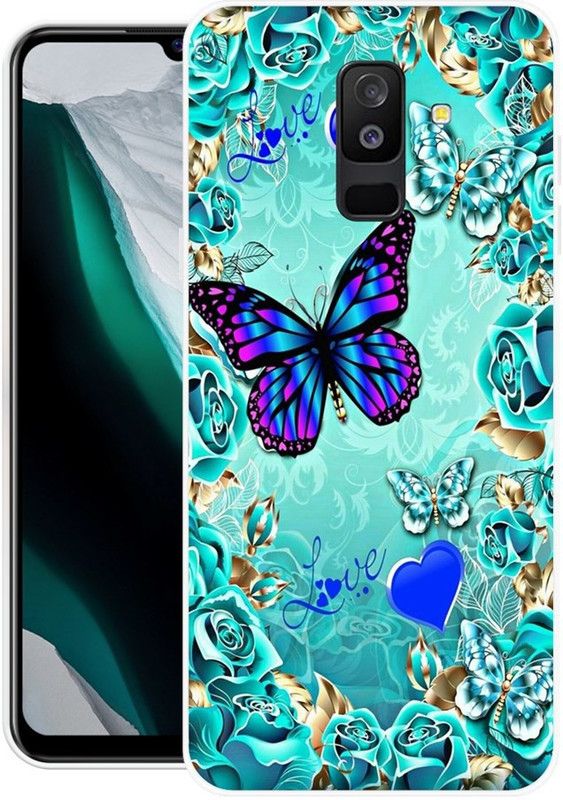Chahar Back Cover for Samsung Galaxy J8  (Multicolor, Grip Case, Silicon, Pack of: 1)