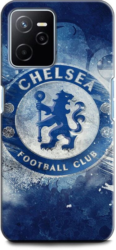 WallCraft Back Cover for Realme Narzo 50A Prime CHELSEA, FOOTBALL, BLUE, CLUB, SOCCER, POSTER  (Multicolor, Dual Protection, Pack of: 1)