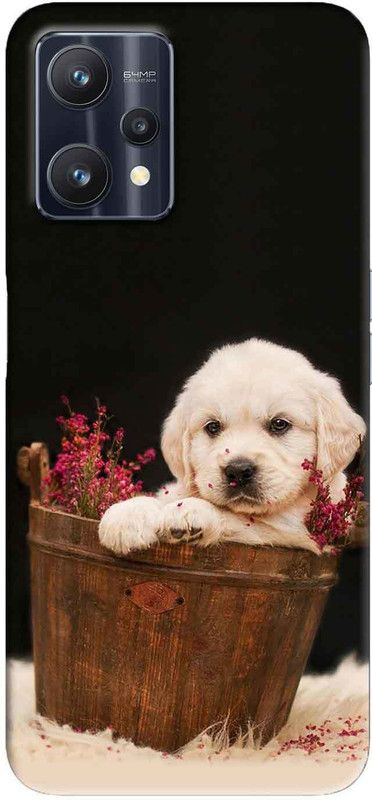 NDCOM Back Cover for Realme 9 Pro 5G Golden Dog Printed  (Multicolor, Hard Case, Pack of: 1)
